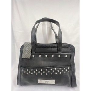 NEW Guess Disco Queen Black Multi Shoulder Bag Handbag Purse VY439406 Zipper